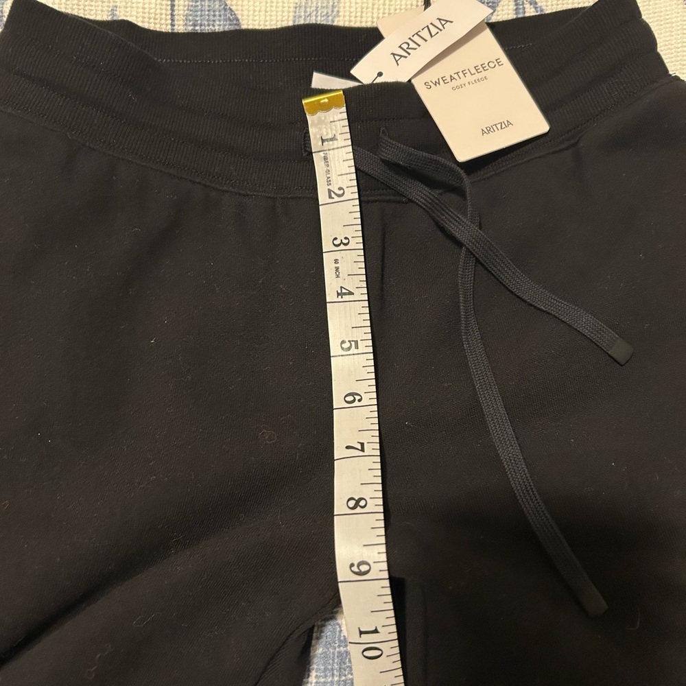 NWT Aritzia Cozy Fleece Perfect Banded Wide Sweatpant - Picture 4 of 4